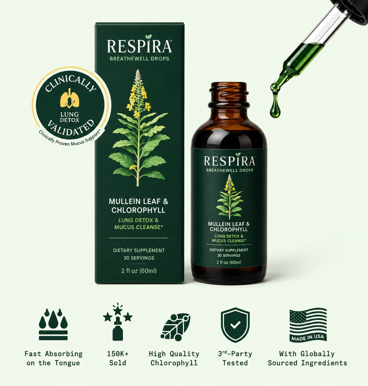 Respira™ BreatheWell Drops